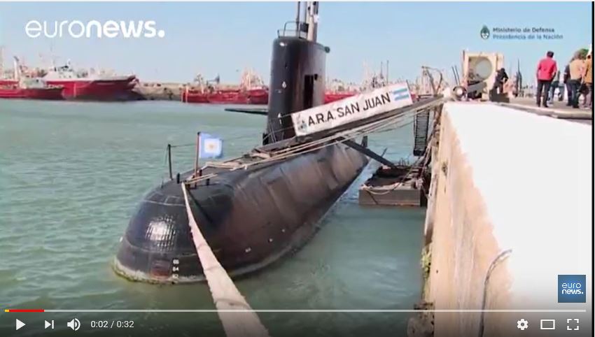  L&rsquo;Argentine à la recherche de son sous-marin disparu