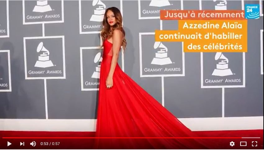  Tunisie, funérailles « people » du couturier Alaïa