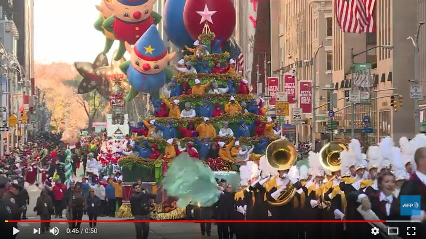  New York: des millions de personnes à la parade de Thanksgiving