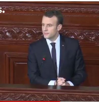 Macron : « la page du printemps tunisien n’est pas tournée »