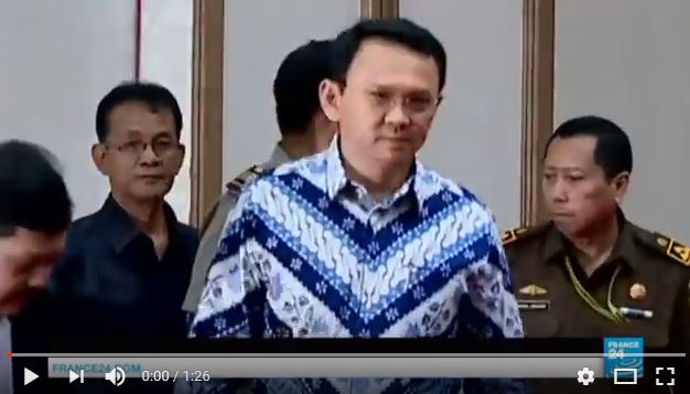  Le gouverneur chrétien de Jakarta condamné à deux ans de prison pour blasphème