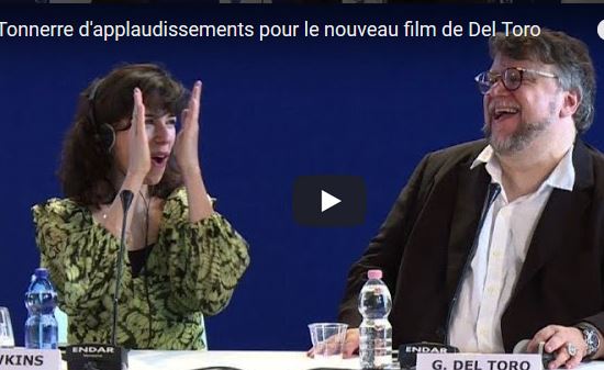  Tonnerre d&rsquo;applaudissements pour le nouveau film de Del Toro