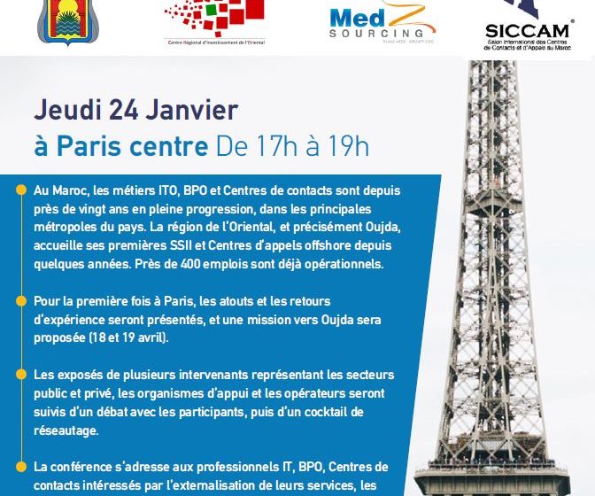Rencontre à Paris sur les centres d’appels