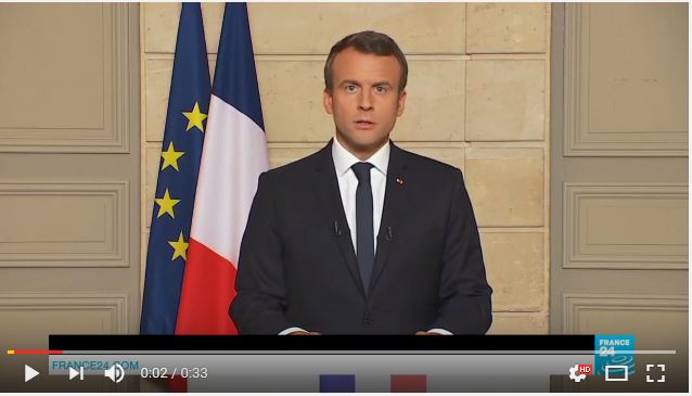  Macron à propos de Trump: « il fait une erreur pour l&rsquo;avenir de la planète »