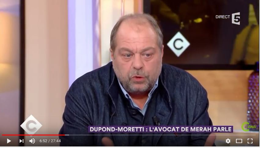  Dupond-Moretti : l’avocat de Merah parle