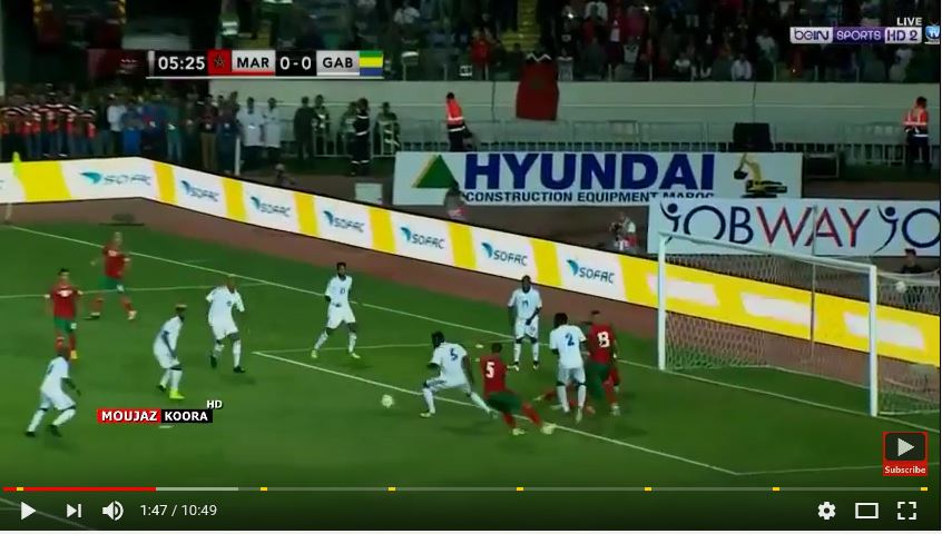  Maroc vs Gabon 3-0