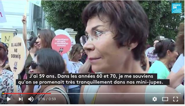  « Ne te mêle pas de mes vêtements » : Manifestation pro short en Turquie