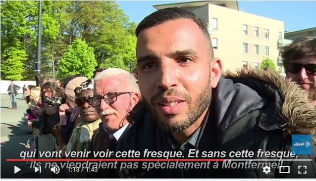 Une fresque monumentale inaugurée à Clichy-Montfermeil