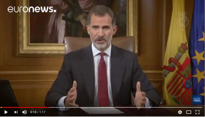  Le discours de fermeté du roi Felipe VI