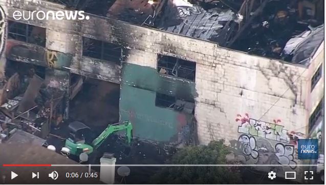  33 morts : le bilan de l&rsquo;incendie d&rsquo;Oakland ne cesse de s&rsquo;alourdir