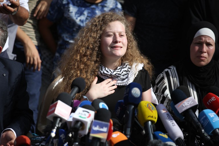 Ahed Tamimi sera bien présente à la fête de l’Humanité
