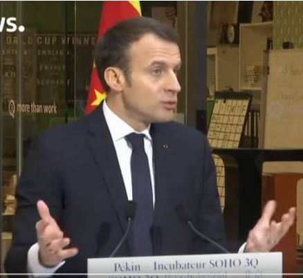  Macron en Chine : gros contrats en vue pour la France