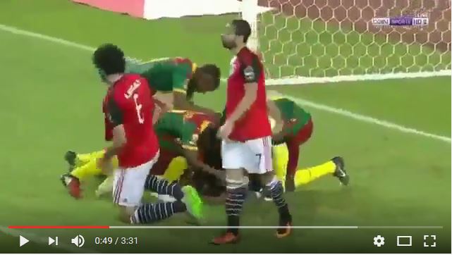  Egypte v Cameroun 1-2