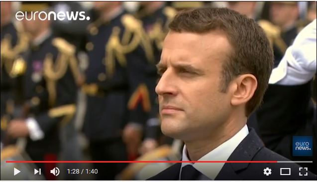  France : Emmanuel Macron a pris ses fonctions