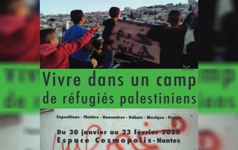 Le camp palestinien de Jenine à l’honneur à Nantes