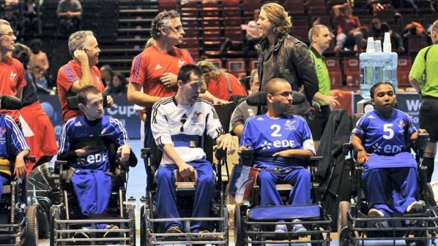 La France est aussi championne du monde de foot-fauteuil