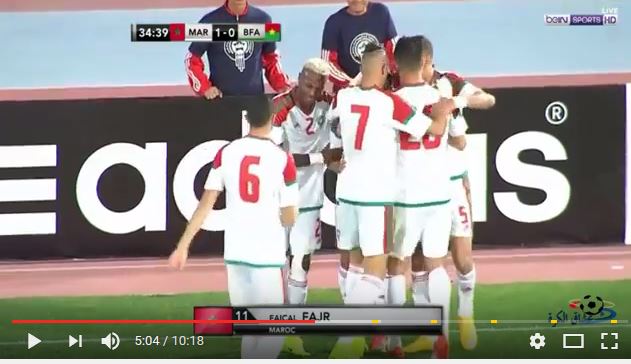  Maroc vs Burkina Faso 0-2