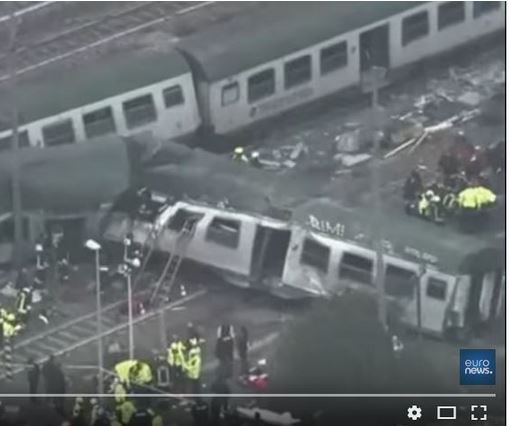  Catastrophe ferroviaire en Italie
