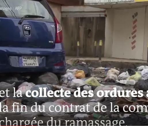  Un torrent de déchets envahit Beyrouth