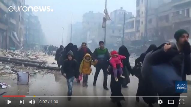  Les civils attendent toujours d&rsquo;être évacués d&rsquo;Alep-est