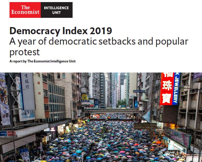 Democracy Index 2019 : la moyenne pour la Tunisie et le Maroc