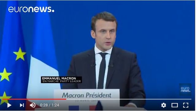  Macron : « Le combat commence ce soir, et nous le gagnerons! »