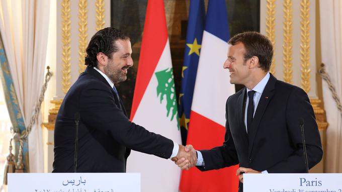 Sur invitation de Macron, Hariri et sa famille trouveraient refuge en France