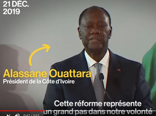 La fin du franc CFA
