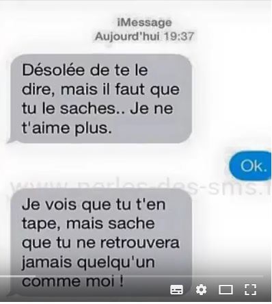  LES PIRES SMS DE DRAGUE ET DE RUPTURE !
