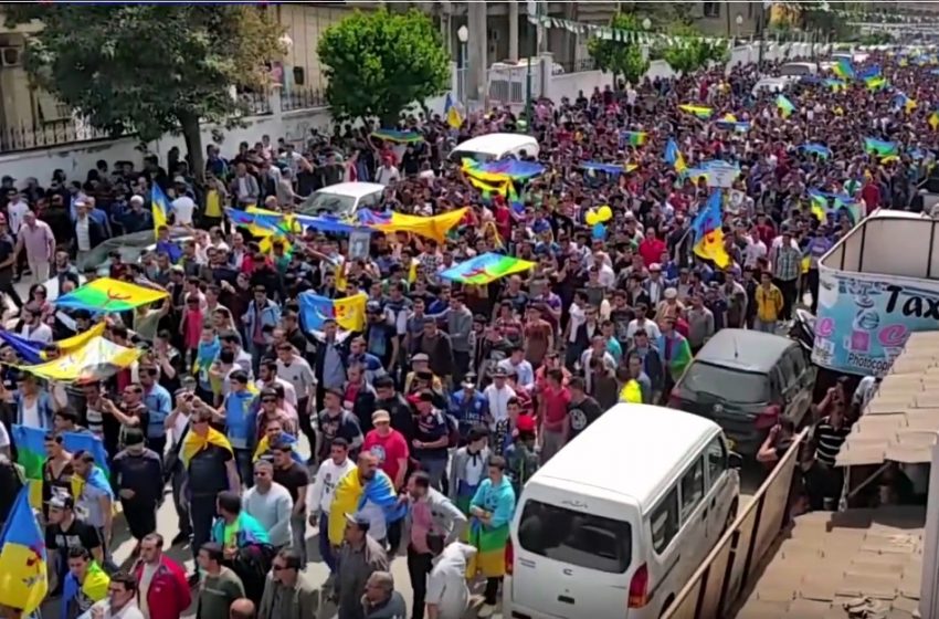 Grandiose marche du MAK à Tizi Ouzou