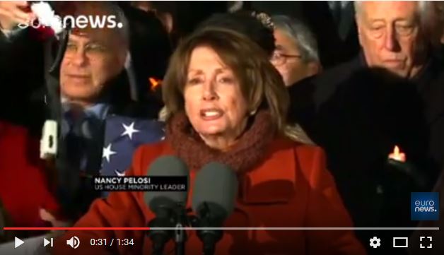  Cheffe de file de l&rsquo;opposition démocrate, Nancy Pelosi s&rsquo;attaque à Trump