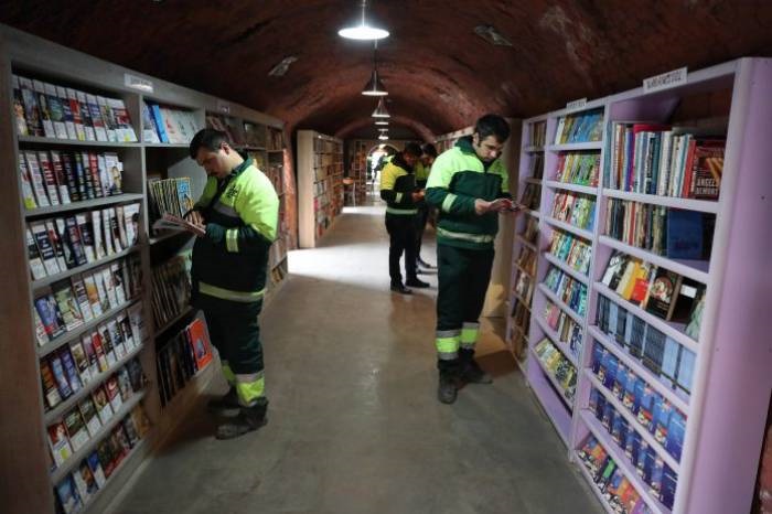  La bibliothèque verte des éboueurs turcs