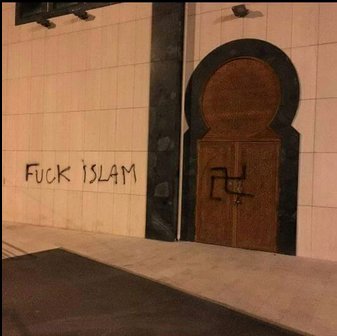 La mosquée de Bagnolet victime de tags racistes