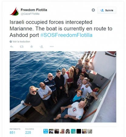 Gaza. Les passagers de la flottille de la Liberté, dont Moncef Marzouki, sont acheminés vers un port israélien