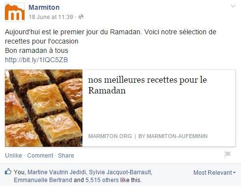  Assailli de commentaires racistes, Marmiton.org répond par l’humour