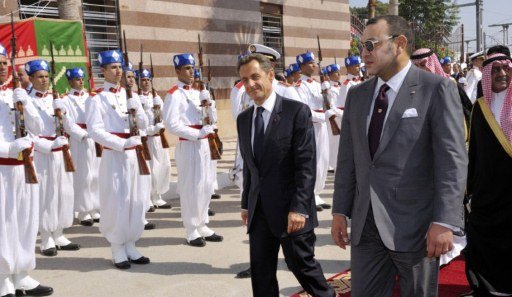 Le roi Mohammed VI et Sarkozy lancent le TGV au Maroc