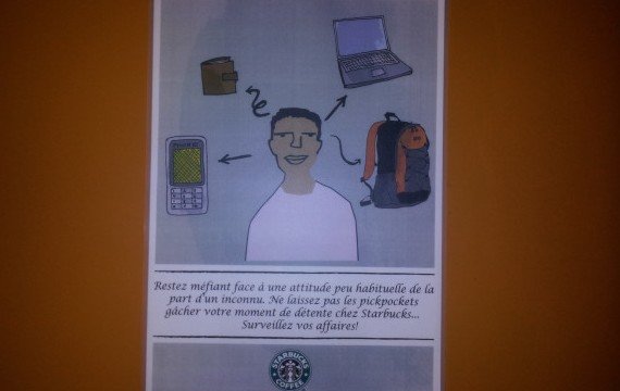 France – Starbucks : l’affiche qui fait grincer des dents