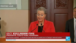  Le prix Nobel de la paix 2015 attribué au quartet du dialogue national tunisien