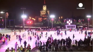  Moscou présente sa patinoire comme « la plus grande d&rsquo;Europe »