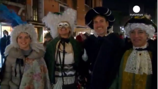 Coup d’envoi du carnaval de Venise
