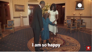  A 106 ans, Virginia McLaurin danse avec Michelle et Barack Obama