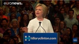  New York : Hillary Clinton revendique sa victoire sur Bernie Sanders