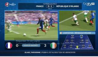  Euro 2016 : France vs République d&rsquo;Irlande 2-1