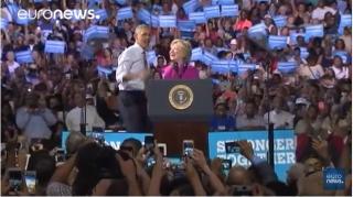 Obama soutient Hillary Clinton, « blanchie » par le FBI