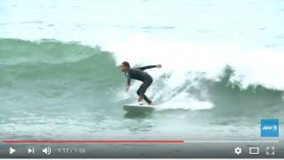  Eric Dargent, un surfeur amputé à l’assaut des vagues