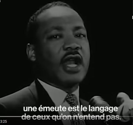 Martin Luther King sur les émeutes : le langage de ceux qu’on n’entend pas