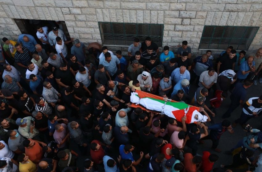 Mort d’un adolescent palestinien après avoir été poursuivi par des soldats israéliens