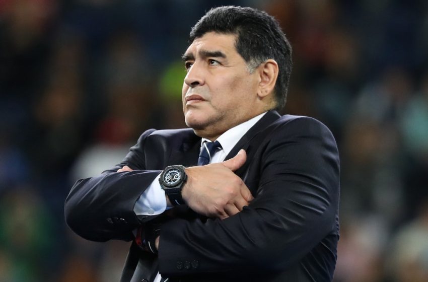 Le Dieu Maradona est décédé