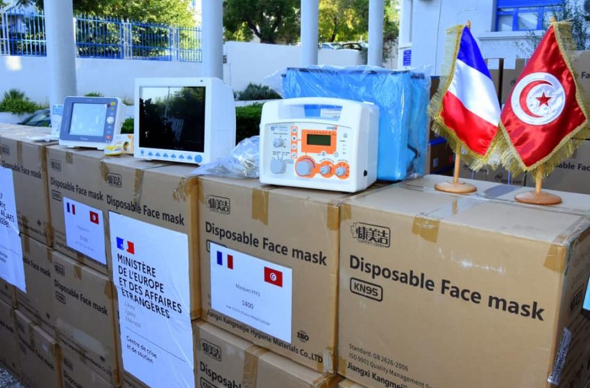 La France fait don d’équipements médicaux anti Covid-19 à la Tunisie