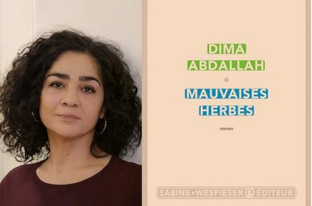 Dima Abdllah reçoit deux prix pour son roman Mauvaises herbes